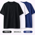 Preta + Branca + Azul / P