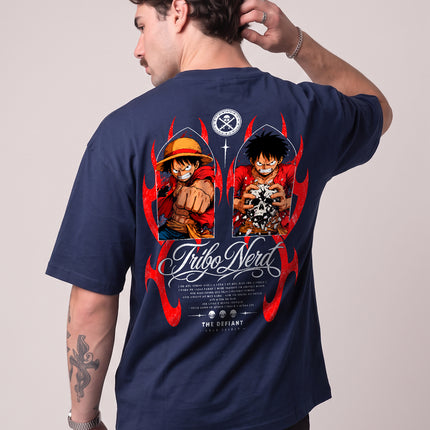 CAMISETA LUFFY VONTADE DO REI - ONE PIECE