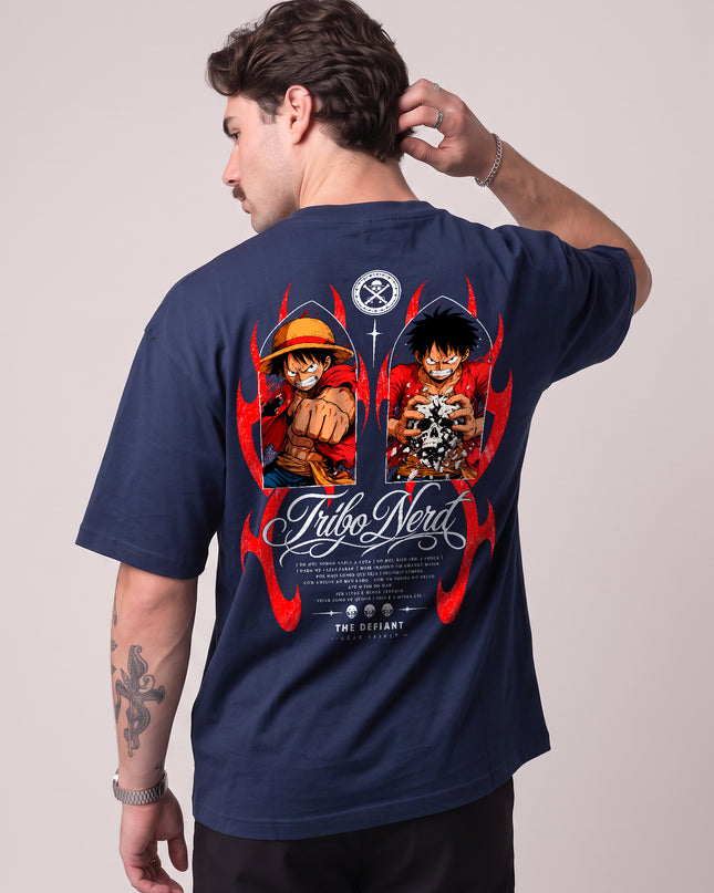CAMISETA LUFFY VONTADE DO REI - ONE PIECE