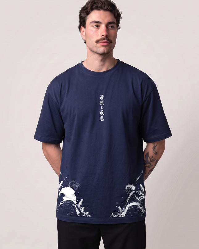 CAMISETA GOJO VS SUKUNA - BATALHA DOS MAIS FORTES | JUJUTSU KAISEN