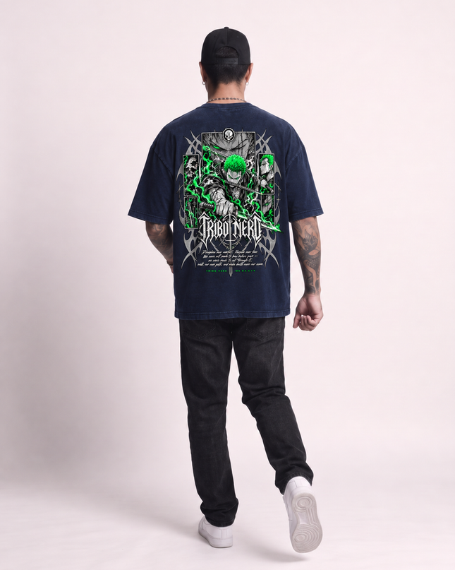 CAMISETA ZORO LÂMINA ESMERALDA - ONE PIECE