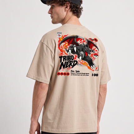 CAMISETA CHARIZARD FIRE SPIN - POKÉMON