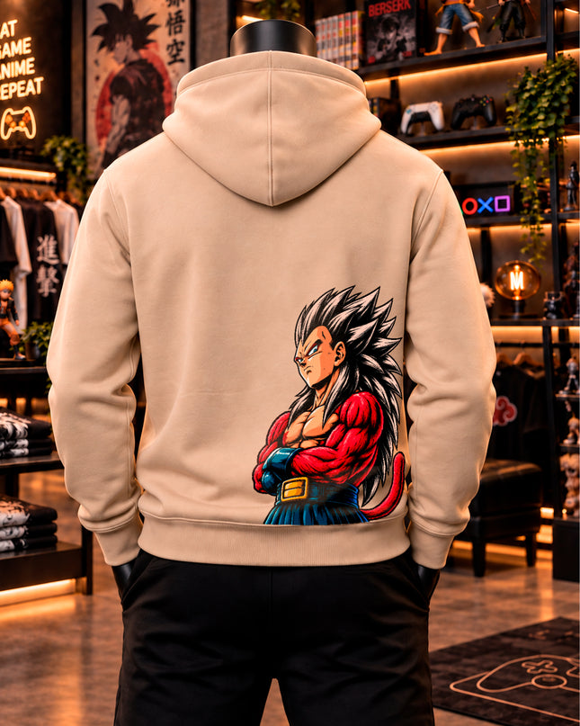 MOLETOM VEGETA SSJ4 Instinto Vermelho – Dragon Ball | Tribo Nerd