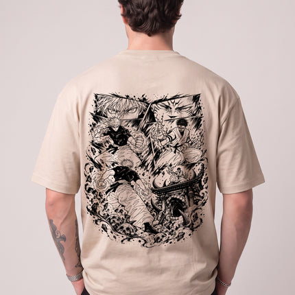 CAMISETA GOJO VS SUKUNA - BATALHA DOS MAIS FORTES | JUJUTSU KAISEN
