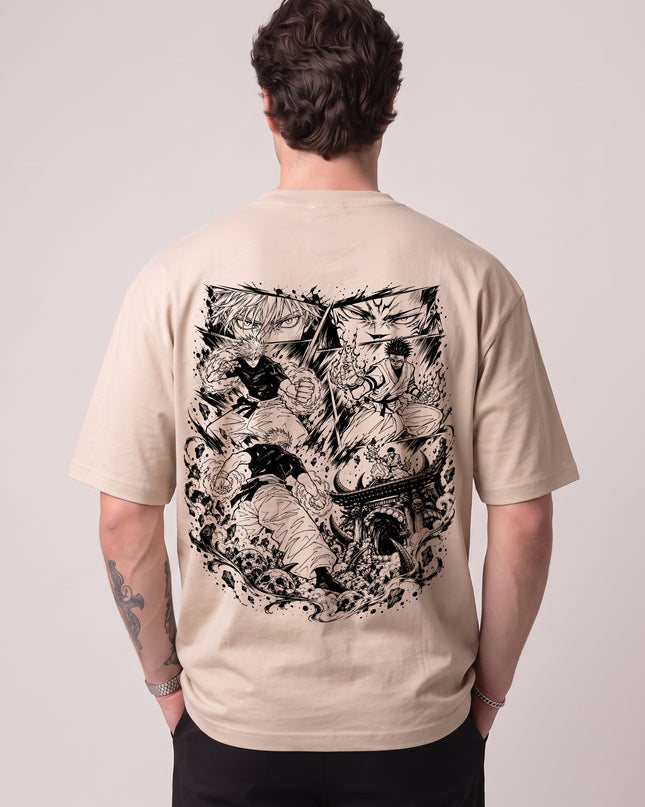 CAMISETA GOJO VS SUKUNA - BATALHA DOS MAIS FORTES | JUJUTSU KAISEN