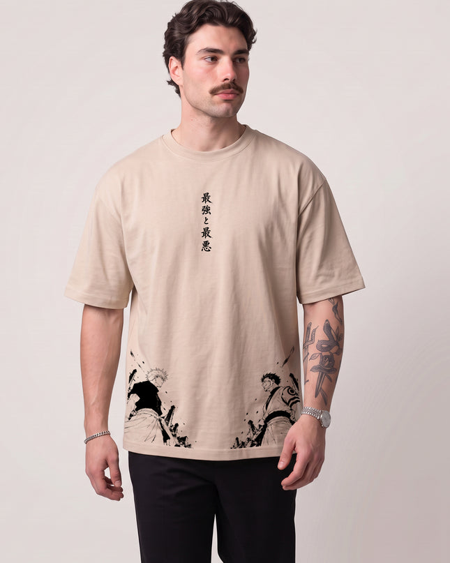 CAMISETA GOJO VS SUKUNA - BATALHA DOS MAIS FORTES | JUJUTSU KAISEN