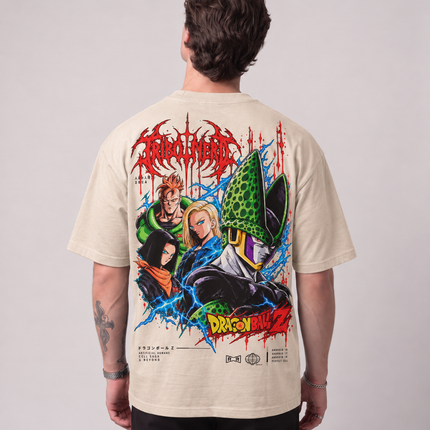 CAMISETA ANDROID SAGA – CELL & ANDROIDS | Tribo Nerd