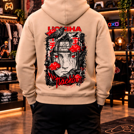 Moletom Itachi Uchiha – Corvos da Akatsuki | Naruto | Tribo Nerd