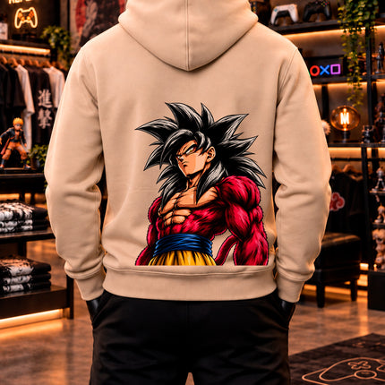 Moletom Goku SSJ4 – Dragon Ball | Estampa Frente e Costas