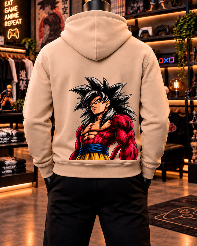 Moletom Goku SSJ4 – Dragon Ball | Estampa Frente e Costas