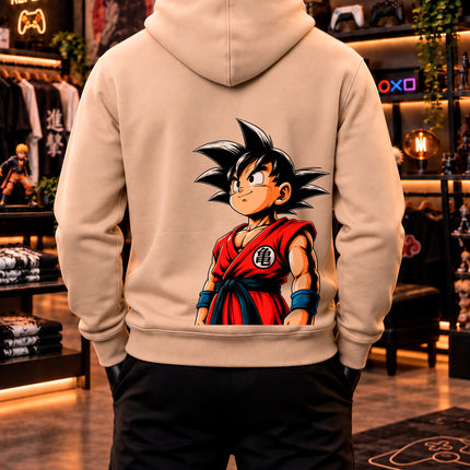 Moletom Goku Clássico – Dragon Ball | Frente e Costas