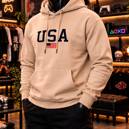 Moletom USA Classic – Estampa Bandeira Americana