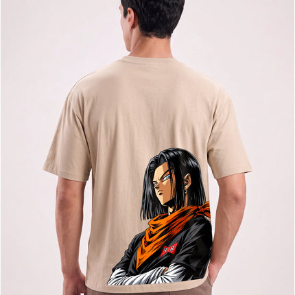 CAMISETA ANDROID 17 – RED RIBBON