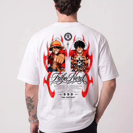 CAMISETA LUFFY VONTADE DO REI - ONE PIECE