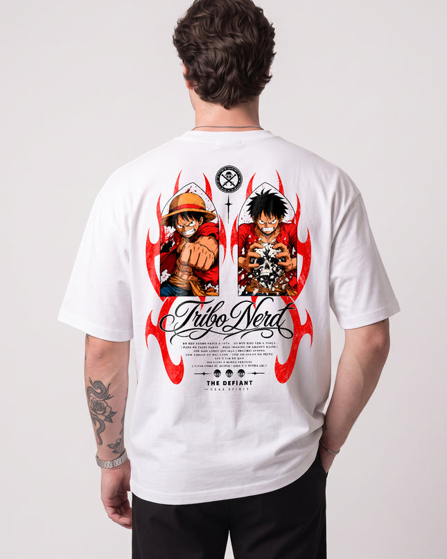 CAMISETA LUFFY VONTADE DO REI - ONE PIECE