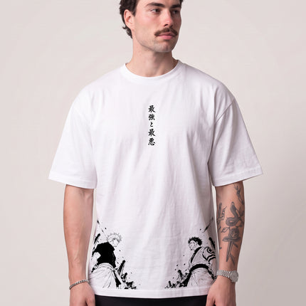 CAMISETA GOJO VS SUKUNA - BATALHA DOS MAIS FORTES | JUJUTSU KAISEN