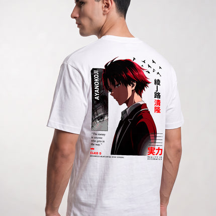 CAMISETA AYANOKOJI - CLASSROOM OF THE ELITE