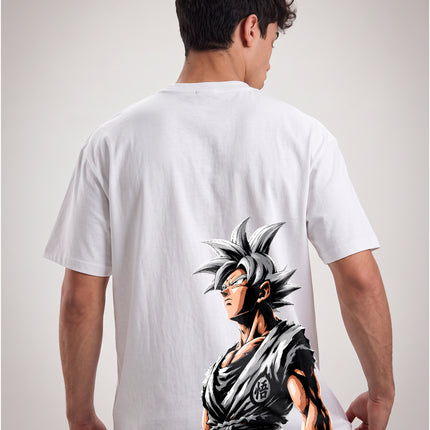 CAMISETA GOKU INSTINTO SUPERIOR – PODER ALÉM DOS LIMITES