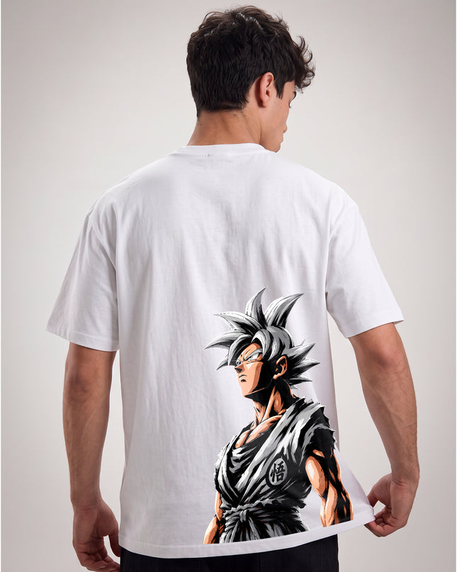 CAMISETA GOKU INSTINTO SUPERIOR – PODER ALÉM DOS LIMITES