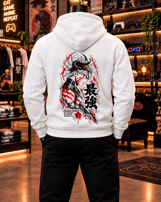 Moletom Asta – Poder Anti-Magia | Black Clover | Tribo Nerd