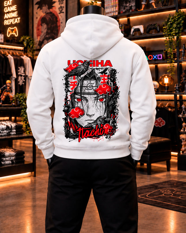 Moletom Itachi Uchiha – Corvos da Akatsuki | Naruto | Tribo Nerd