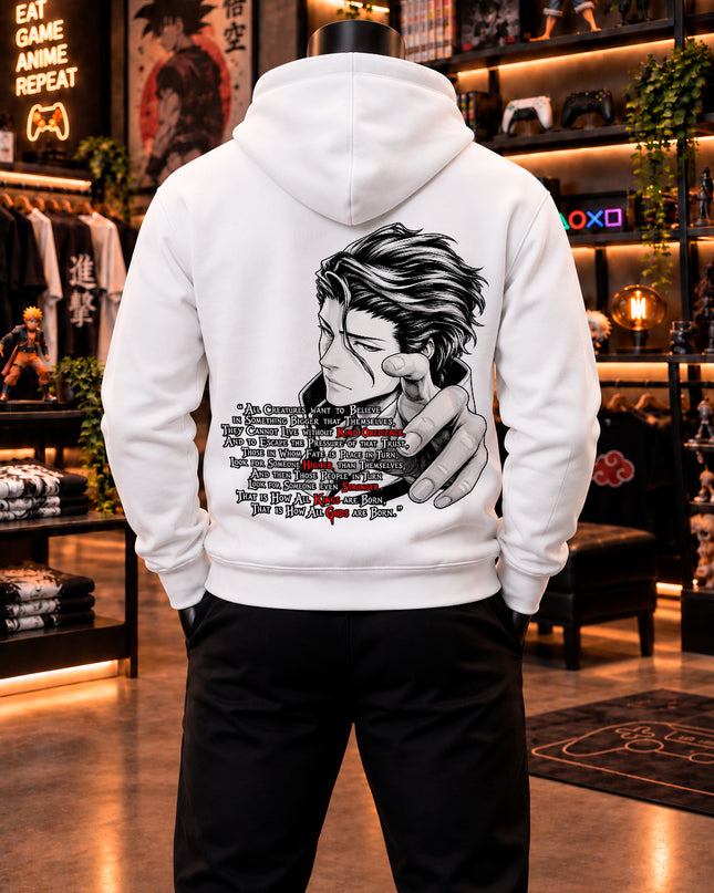 Moletom Aizen – Poder Absoluto | Bleach | Tribo Nerd