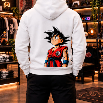 Moletom Goku Clássico – Dragon Ball | Frente e Costas
