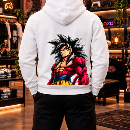 Moletom Goku SSJ4 – Dragon Ball | Estampa Frente e Costas
