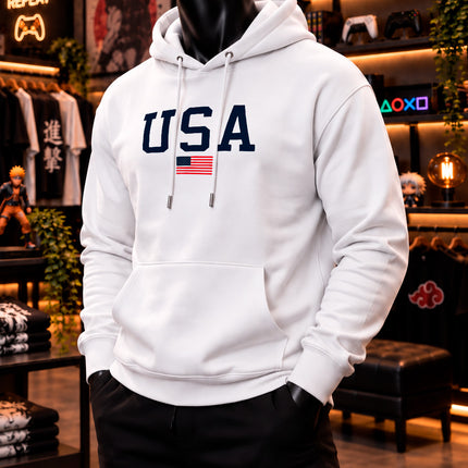 Moletom USA Classic – Estampa Bandeira Americana