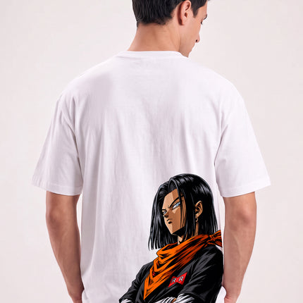 CAMISETA ANDROID 17 – RED RIBBON