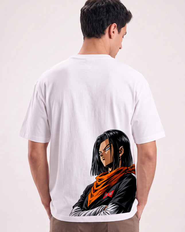 CAMISETA ANDROID 17 – RED RIBBON