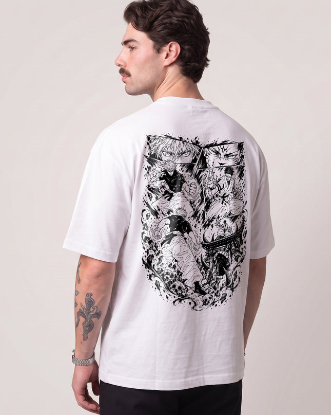 CAMISETA GOJO VS SUKUNA - BATALHA DOS MAIS FORTES | JUJUTSU KAISEN