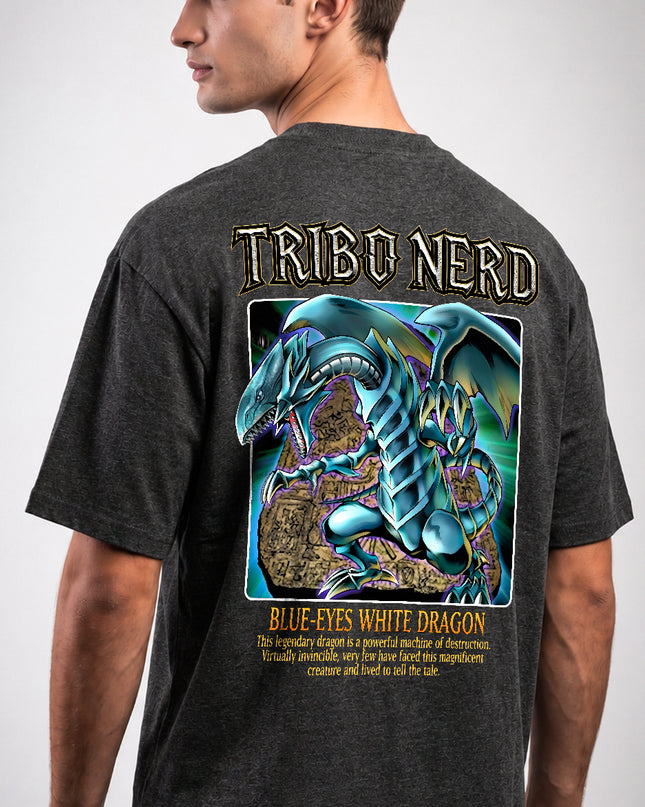 CAMISETA BLUE-EYES WHITE DRAGON