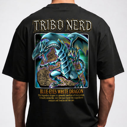 CAMISETA BLUE-EYES WHITE DRAGON