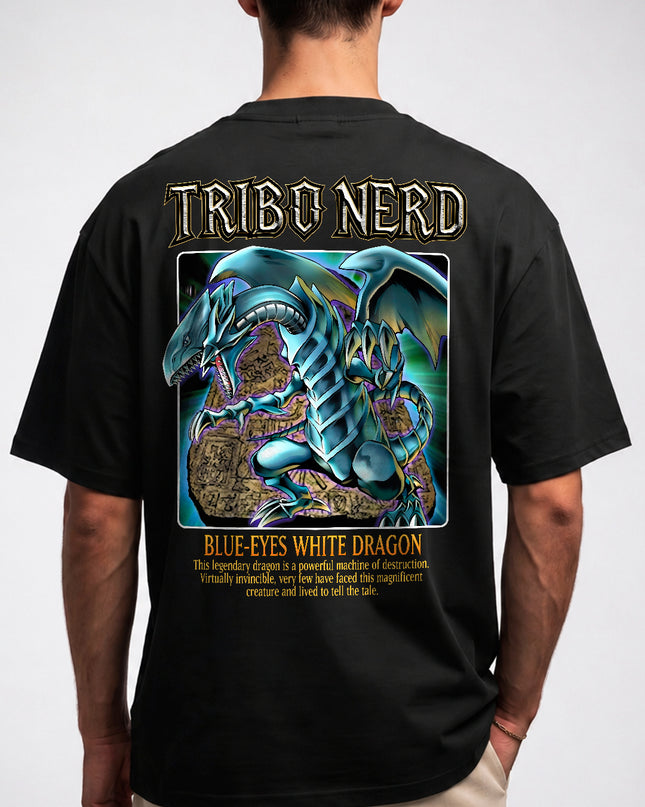 CAMISETA BLUE-EYES WHITE DRAGON