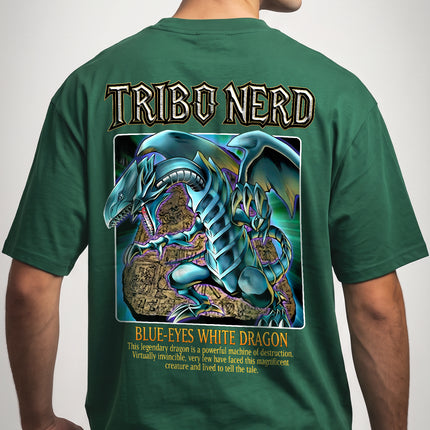 CAMISETA BLUE-EYES WHITE DRAGON