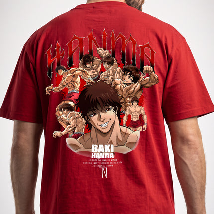CAMISETA BAKI HANMA