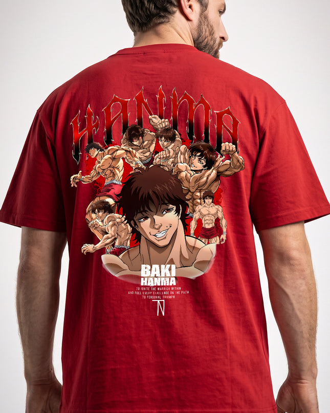 CAMISETA BAKI HANMA