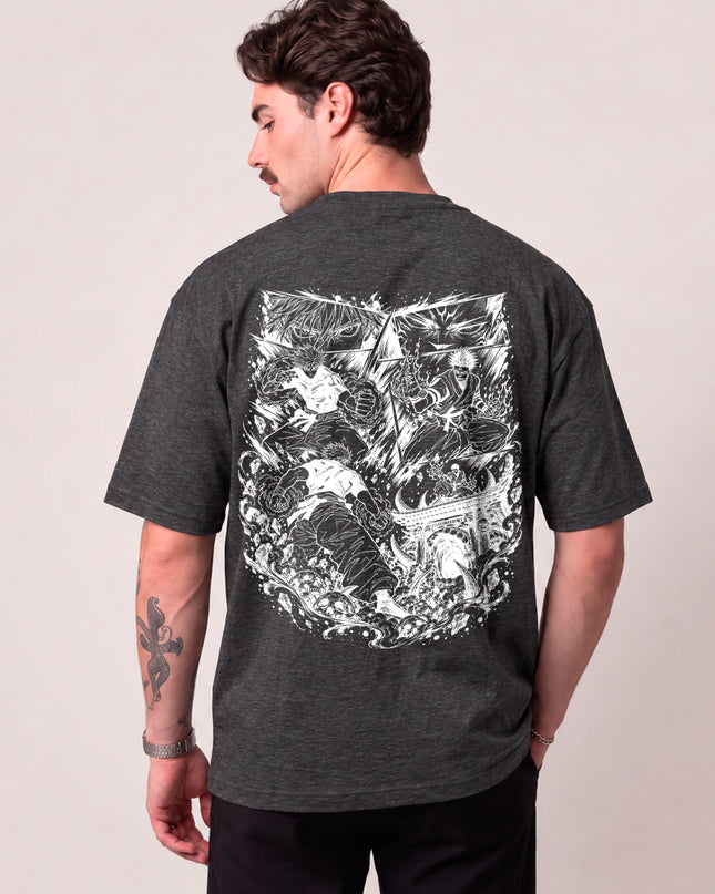 CAMISETA GOJO VS SUKUNA - BATALHA DOS MAIS FORTES | JUJUTSU KAISEN