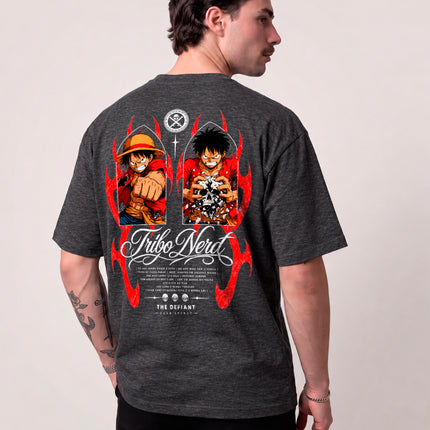 CAMISETA LUFFY VONTADE DO REI - ONE PIECE