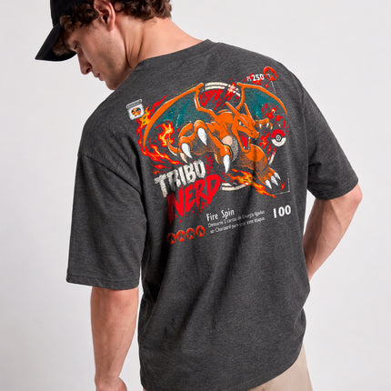 CAMISETA CHARIZARD FIRE SPIN - POKÉMON