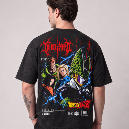 CAMISETA ANDROID SAGA – CELL & ANDROIDS | Tribo Nerd