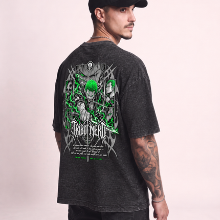 CAMISETA ZORO LÂMINA ESMERALDA - ONE PIECE