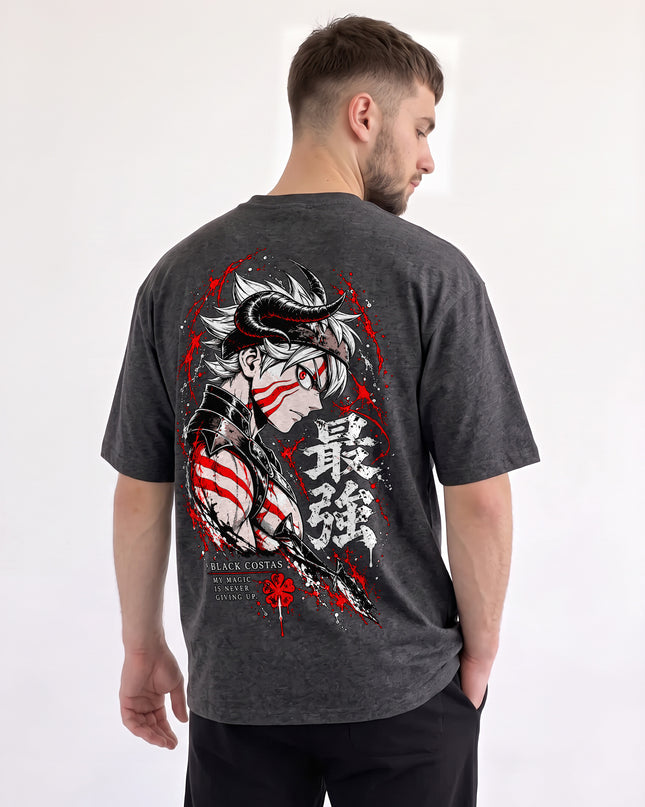CAMISETA ASTA DEMON FORM – BLACK CLOVER