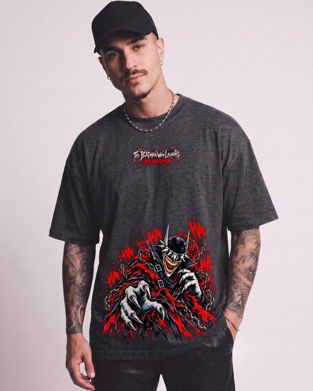 CAMISETA THE BATMAN WHO LAUGHS – RISADA SOMBRIA