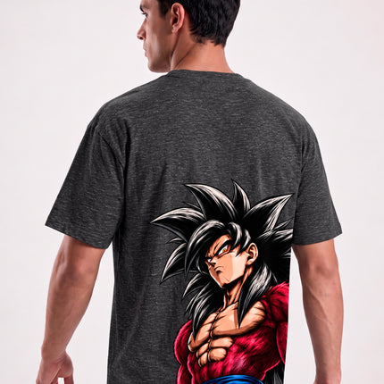 CAMISETA GOKU SSJ4 – INSTINTO SELVAGEM