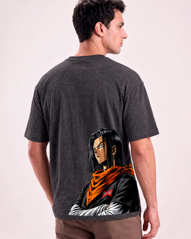 CAMISETA ANDROID 17 – RED RIBBON