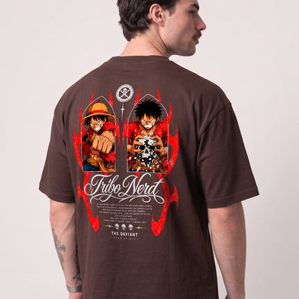 CAMISETA LUFFY VONTADE DO REI - ONE PIECE