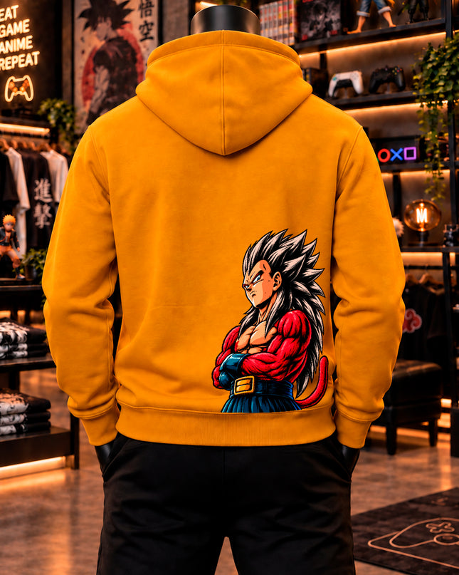 MOLETOM VEGETA SSJ4 Instinto Vermelho – Dragon Ball | Tribo Nerd