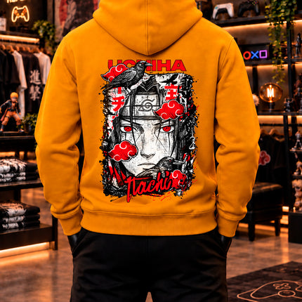 Moletom Itachi Uchiha – Corvos da Akatsuki | Naruto | Tribo Nerd